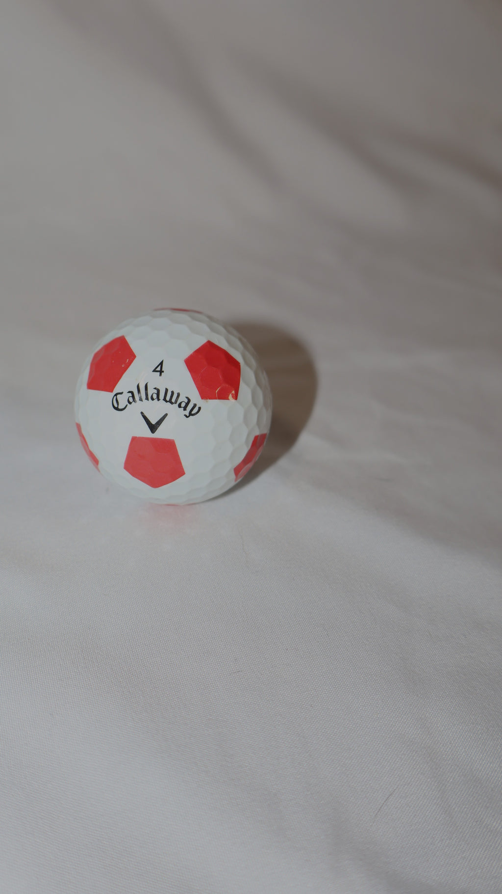 Red Soccer Callaway Edition Golf Ball