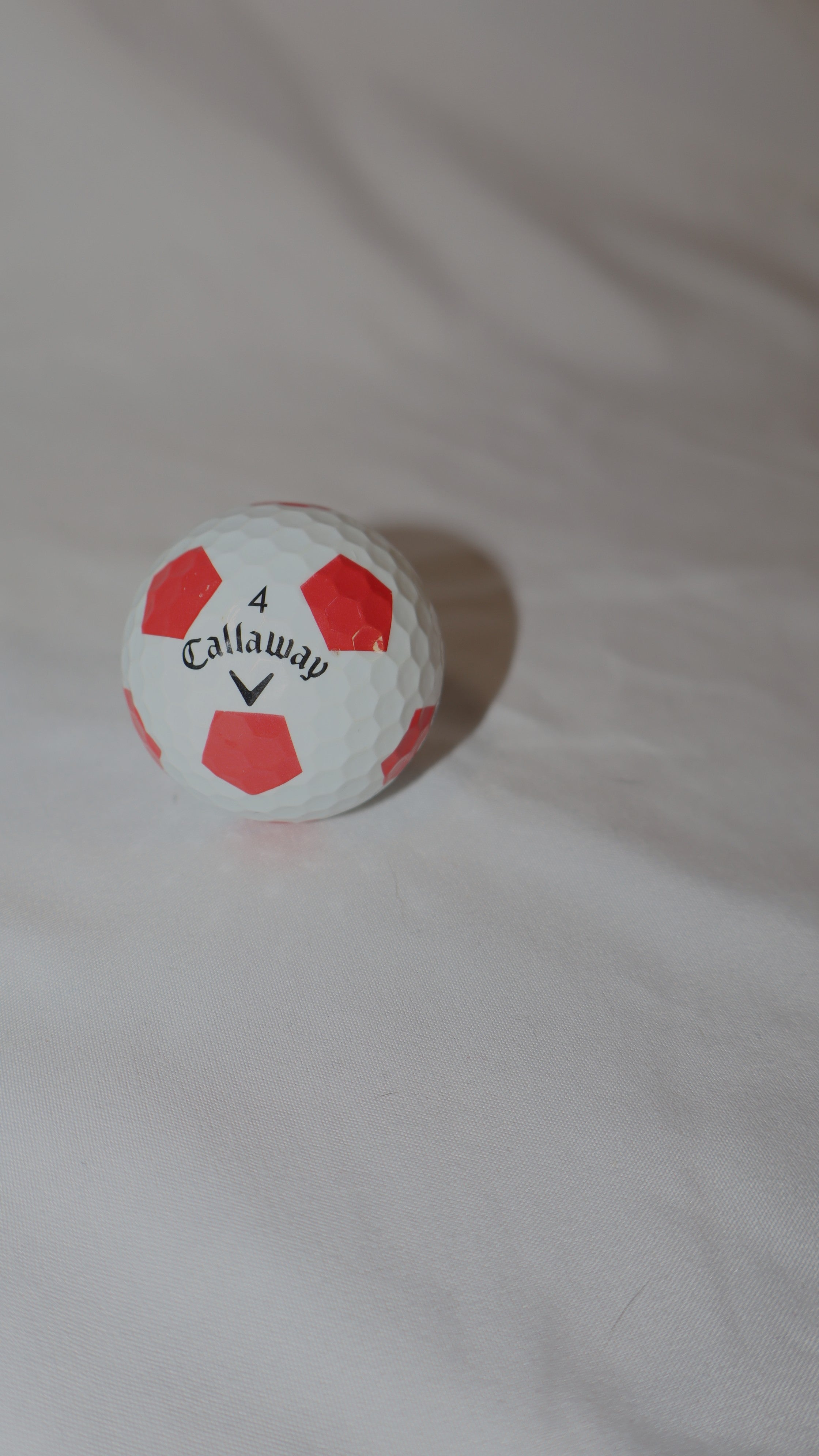 Red Soccer Callaway Edition Golf Ball