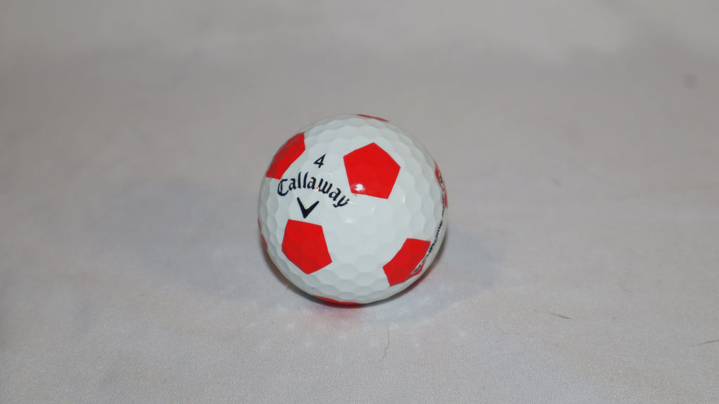 Red Soccer Callaway Edition Golf Ball
